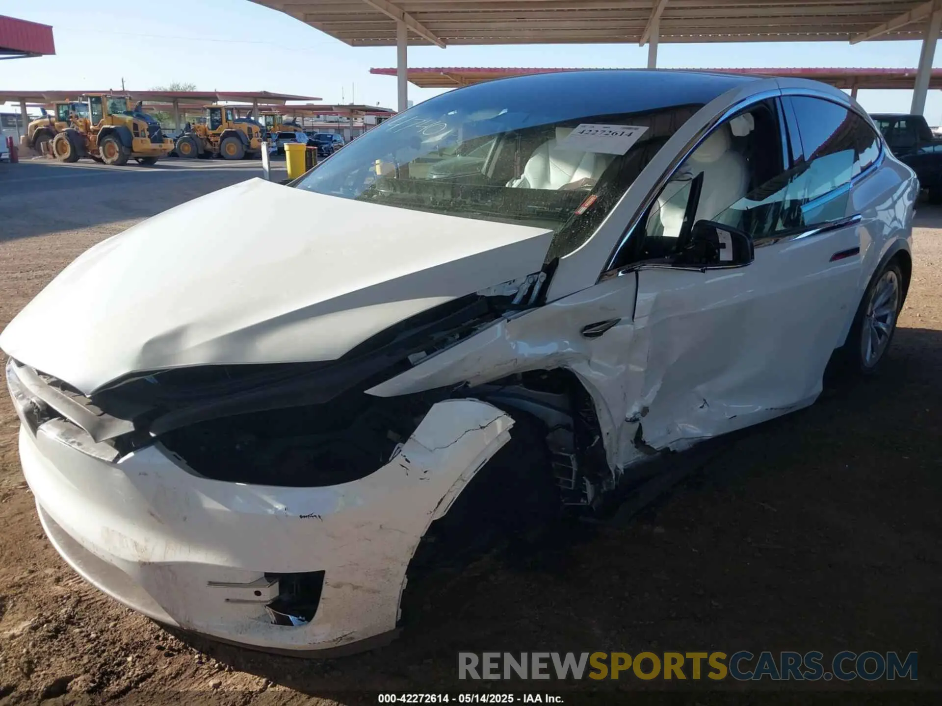 2 Photograph of a damaged car 5YJXCBE21LF238490 TESLA MODEL X 2020