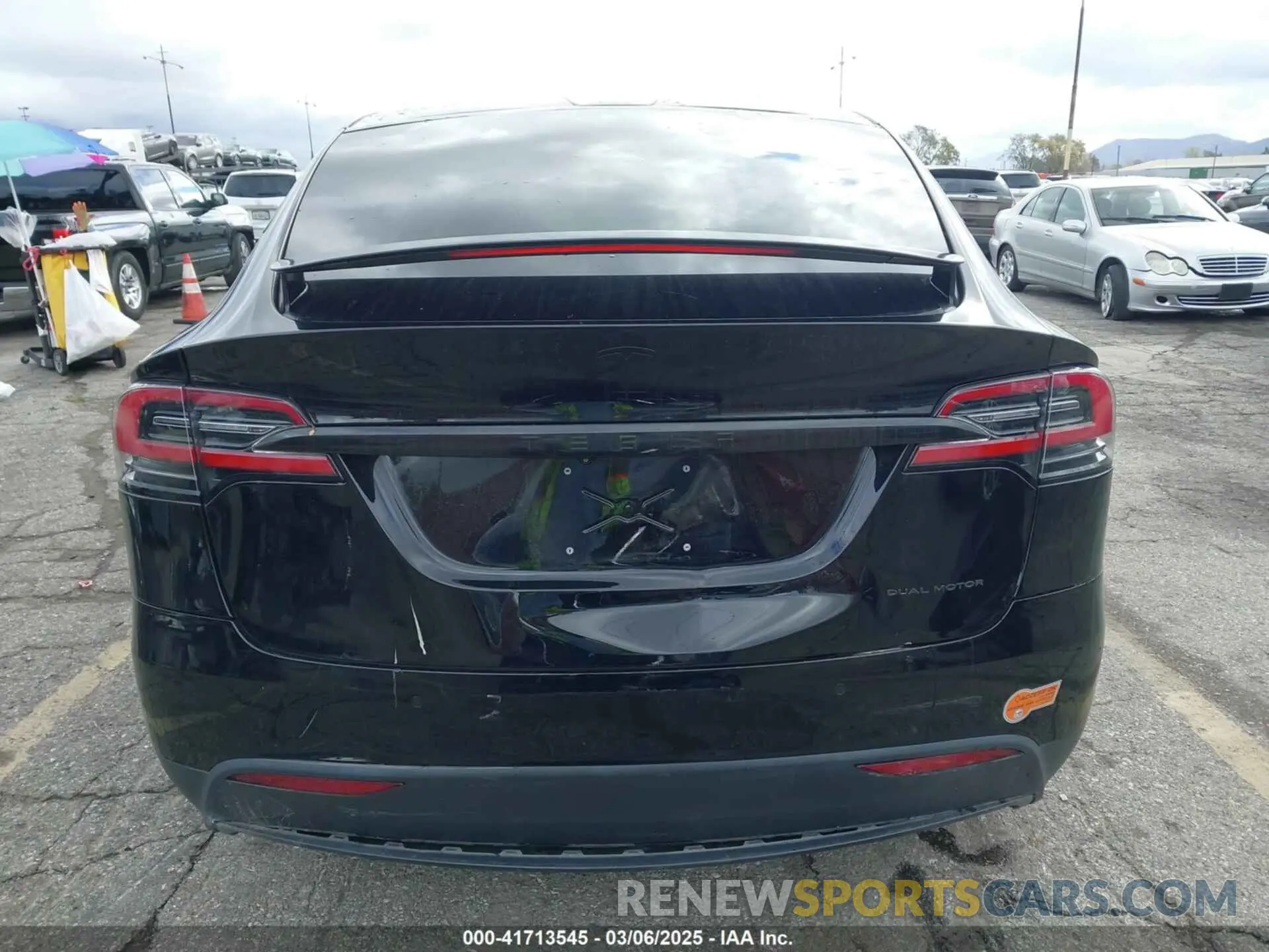 22 Photograph of a damaged car 5YJXCBE22LF283325 TESLA MODEL X 2020