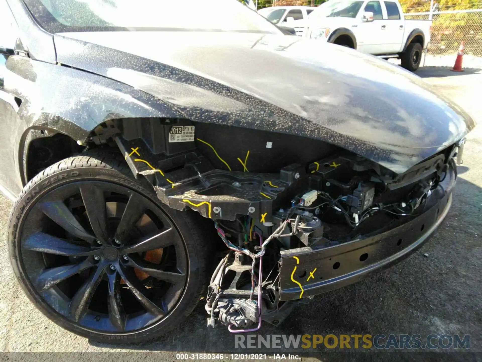 6 Photograph of a damaged car 5YJXCBE23LF260801 TESLA MODEL X 2020