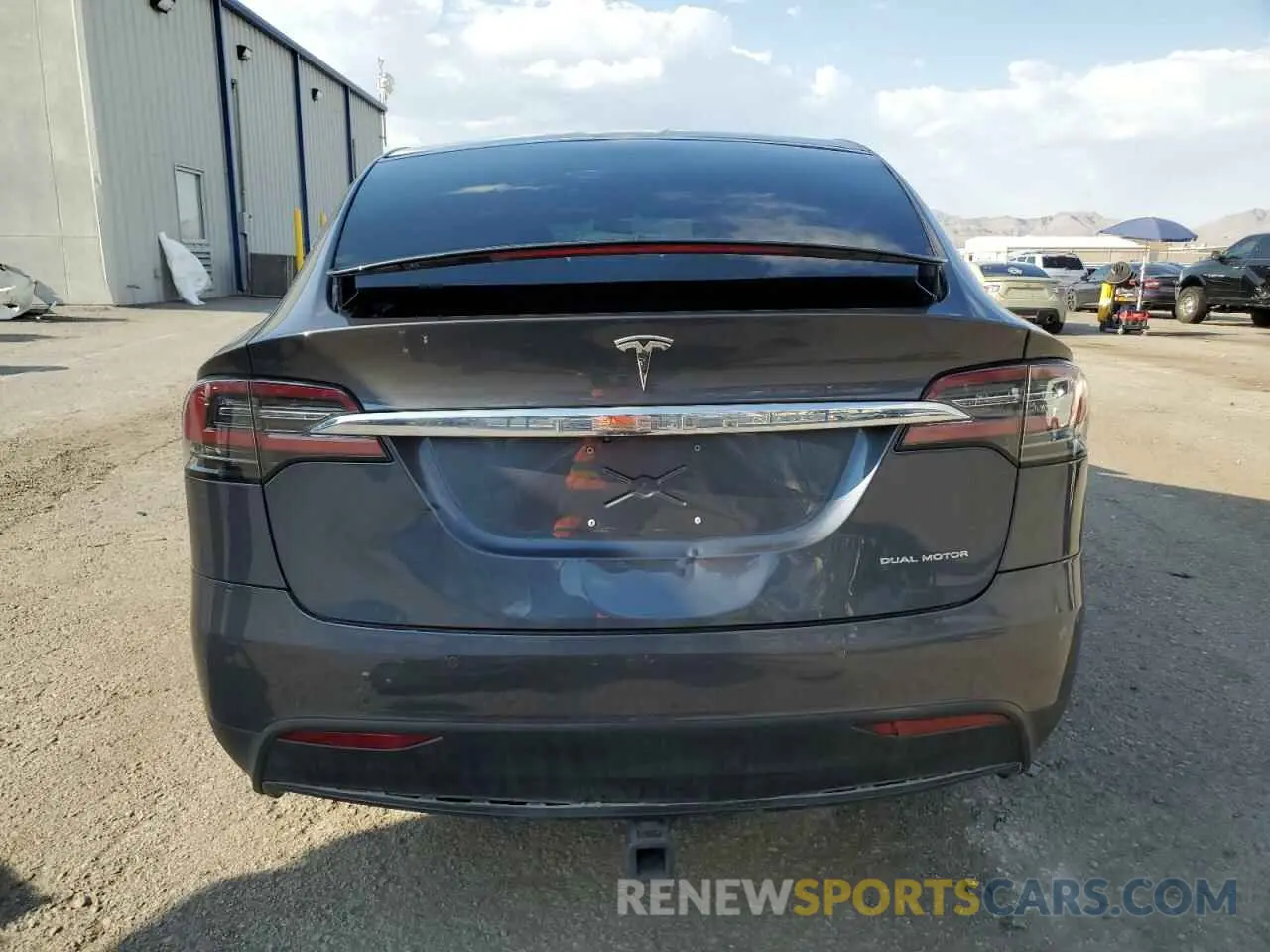 6 Photograph of a damaged car 5YJXCBE23LF261043 TESLA MODEL X 2020