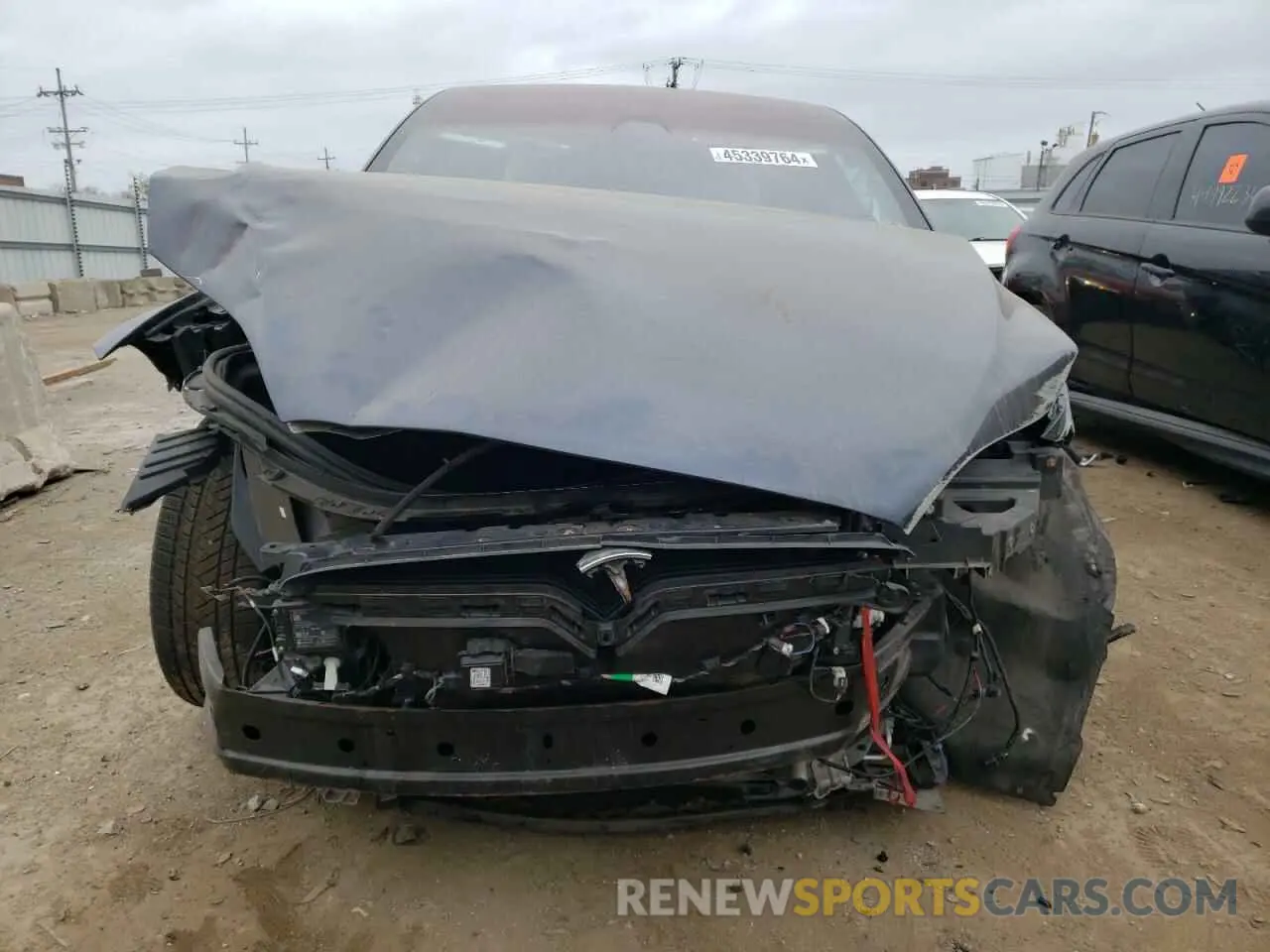 5 Photograph of a damaged car 5YJXCBE25LF226035 TESLA MODEL X 2020