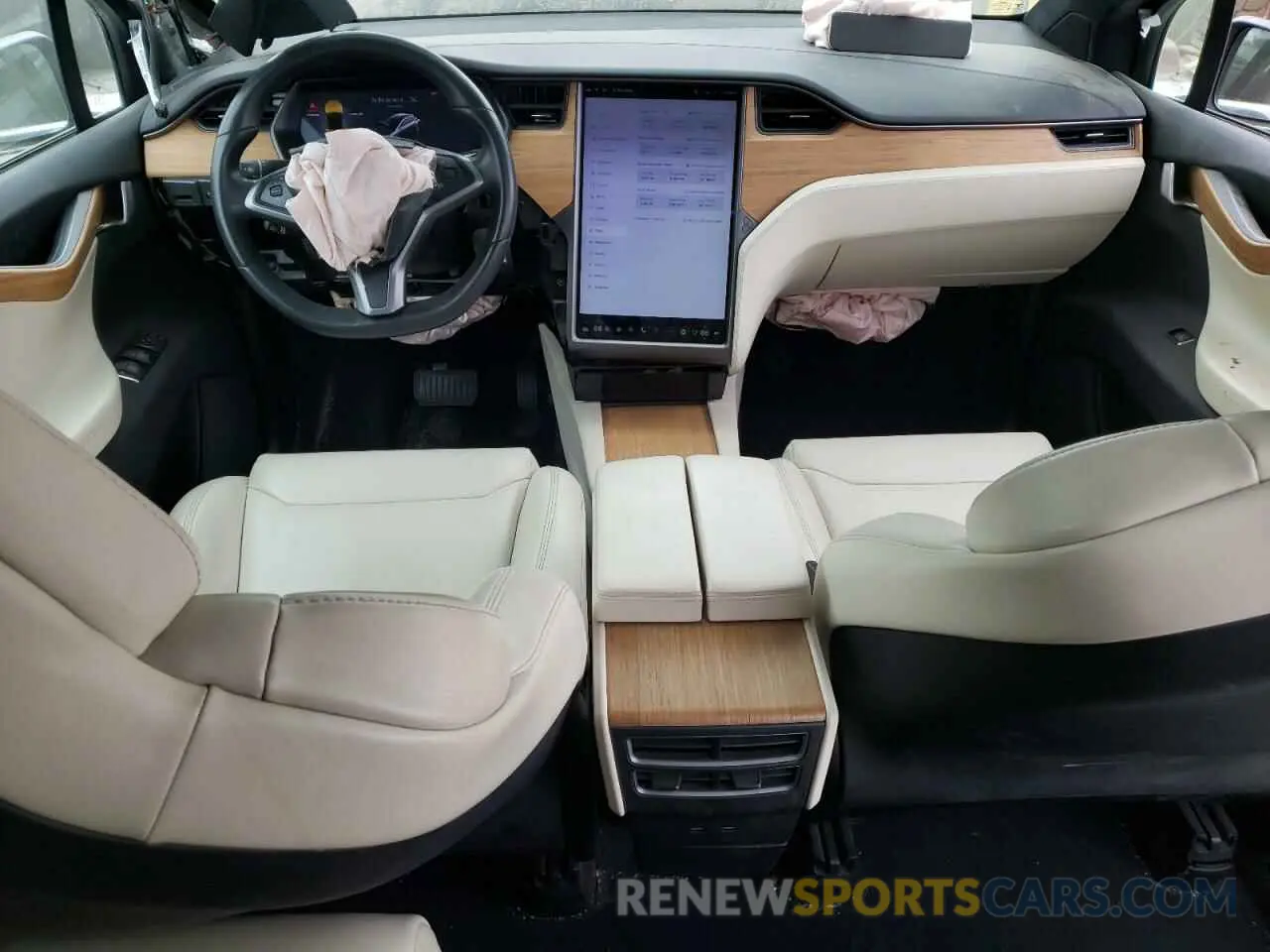 8 Photograph of a damaged car 5YJXCBE25LF226035 TESLA MODEL X 2020