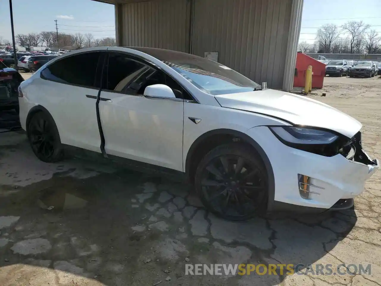 4 Photograph of a damaged car 5YJXCBE25LF234216 TESLA MODEL X 2020