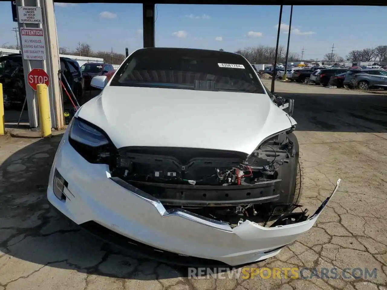 5 Photograph of a damaged car 5YJXCBE25LF234216 TESLA MODEL X 2020