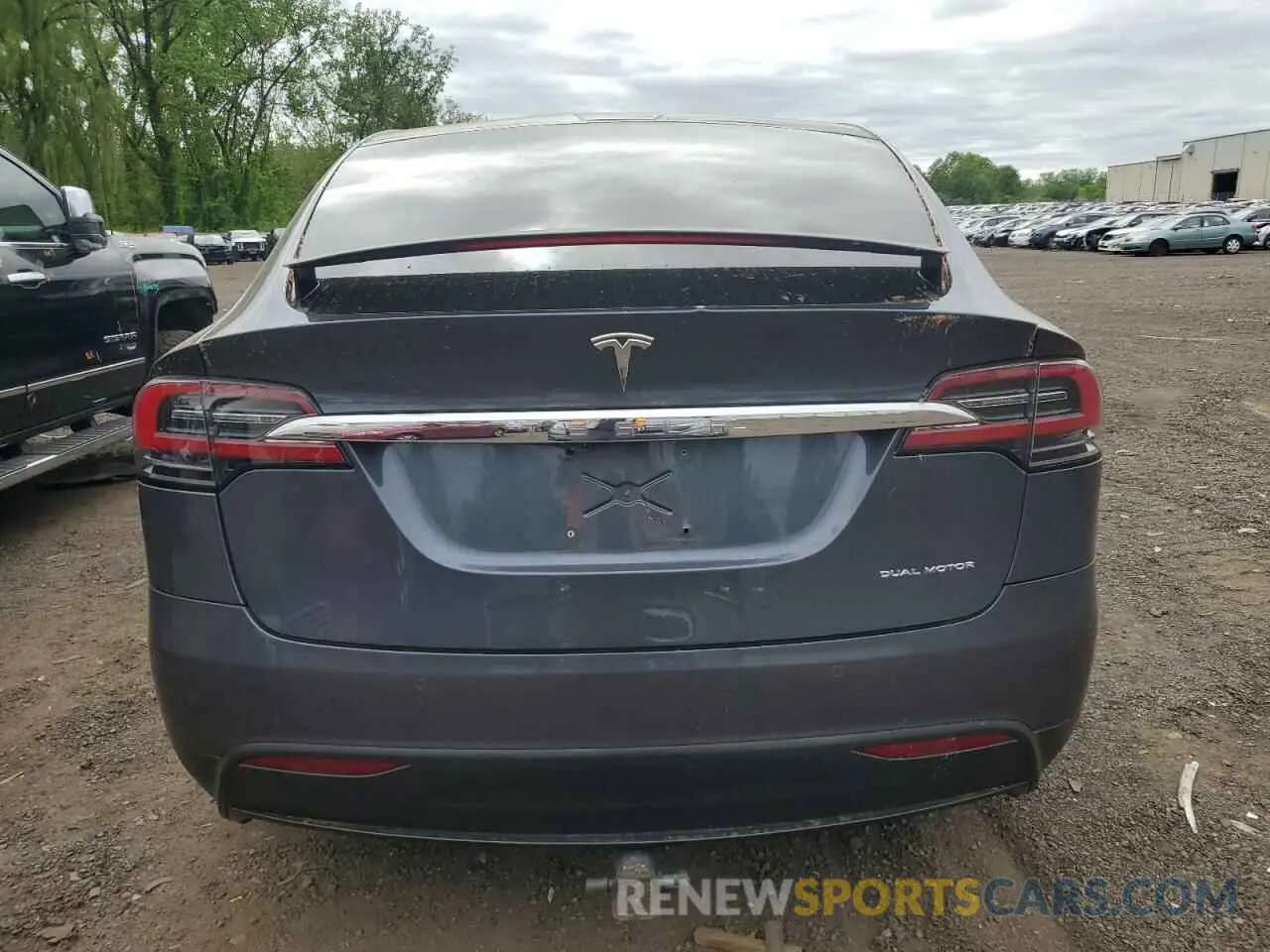 6 Photograph of a damaged car 5YJXCBE25LF242574 TESLA MODEL X 2020