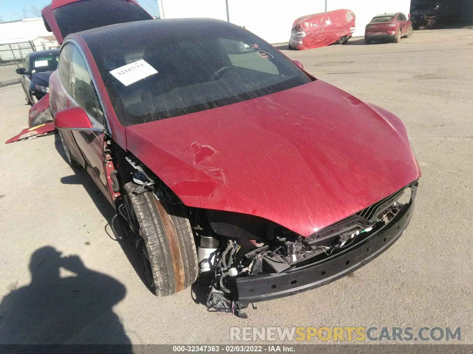 6 Photograph of a damaged car 5YJXCBE25LF261576 TESLA MODEL X 2020