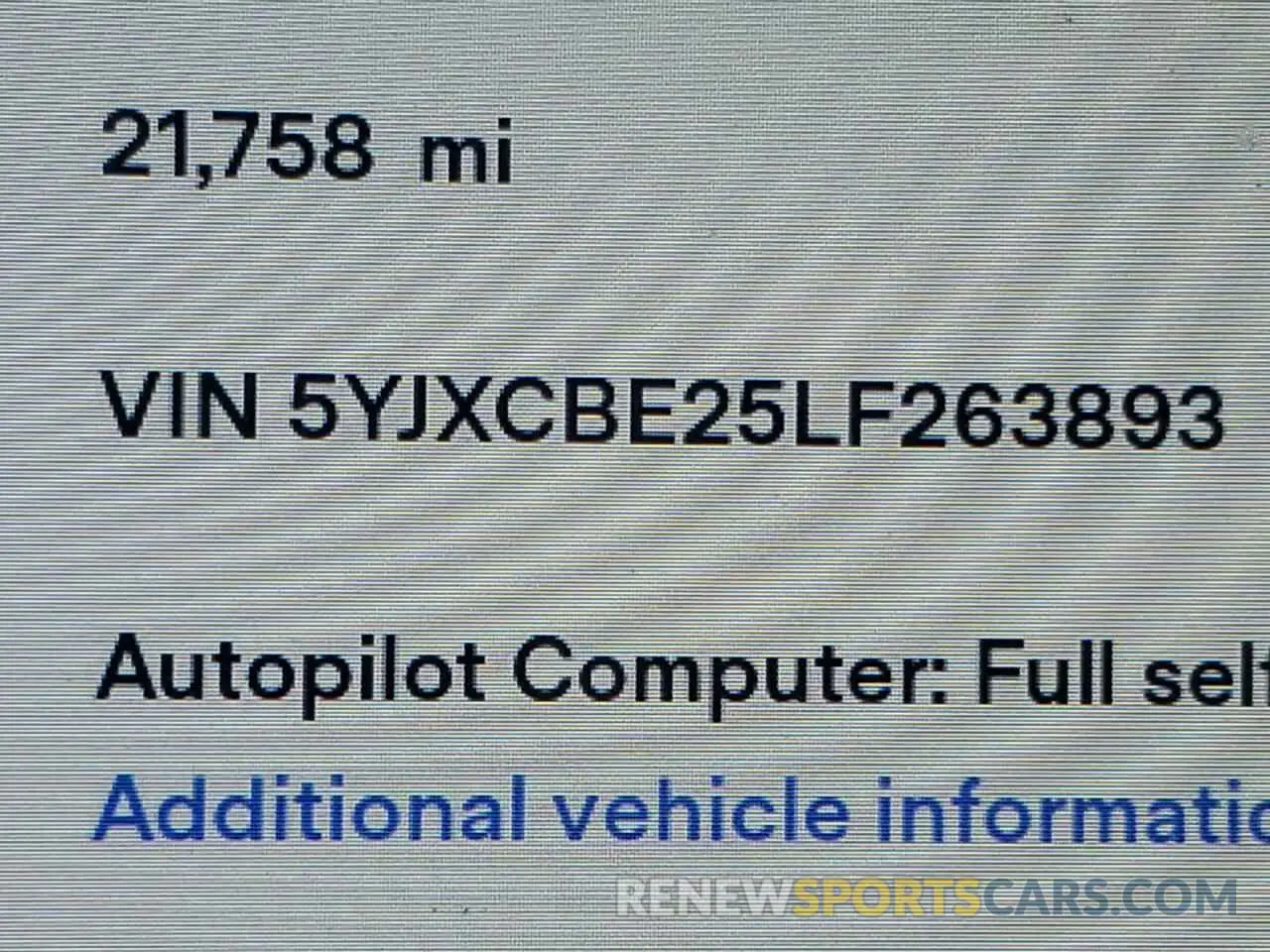 10 Photograph of a damaged car 5YJXCBE25LF263893 TESLA MODEL X 2020