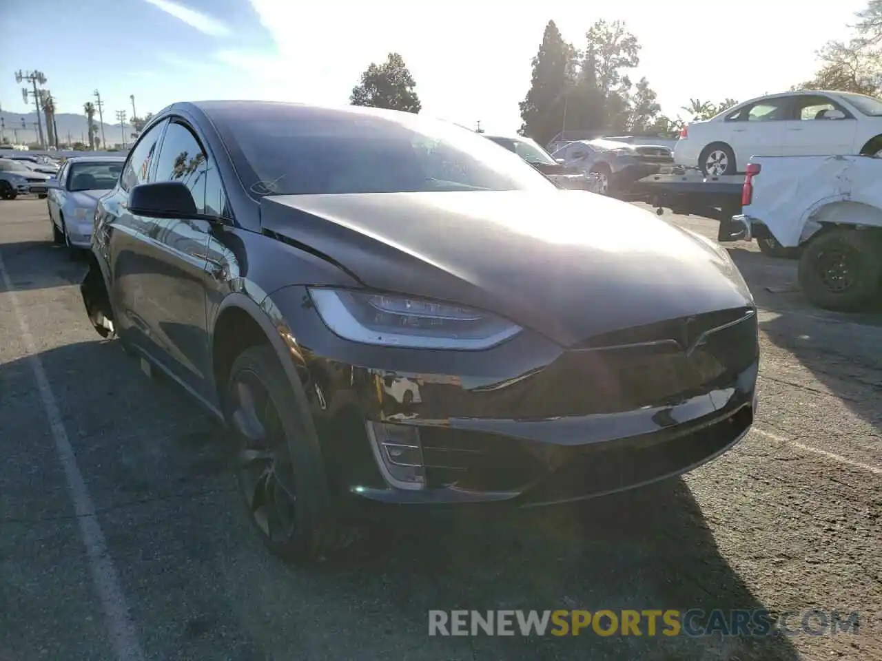 1 Photograph of a damaged car 5YJXCBE25LF268849 TESLA MODEL X 2020