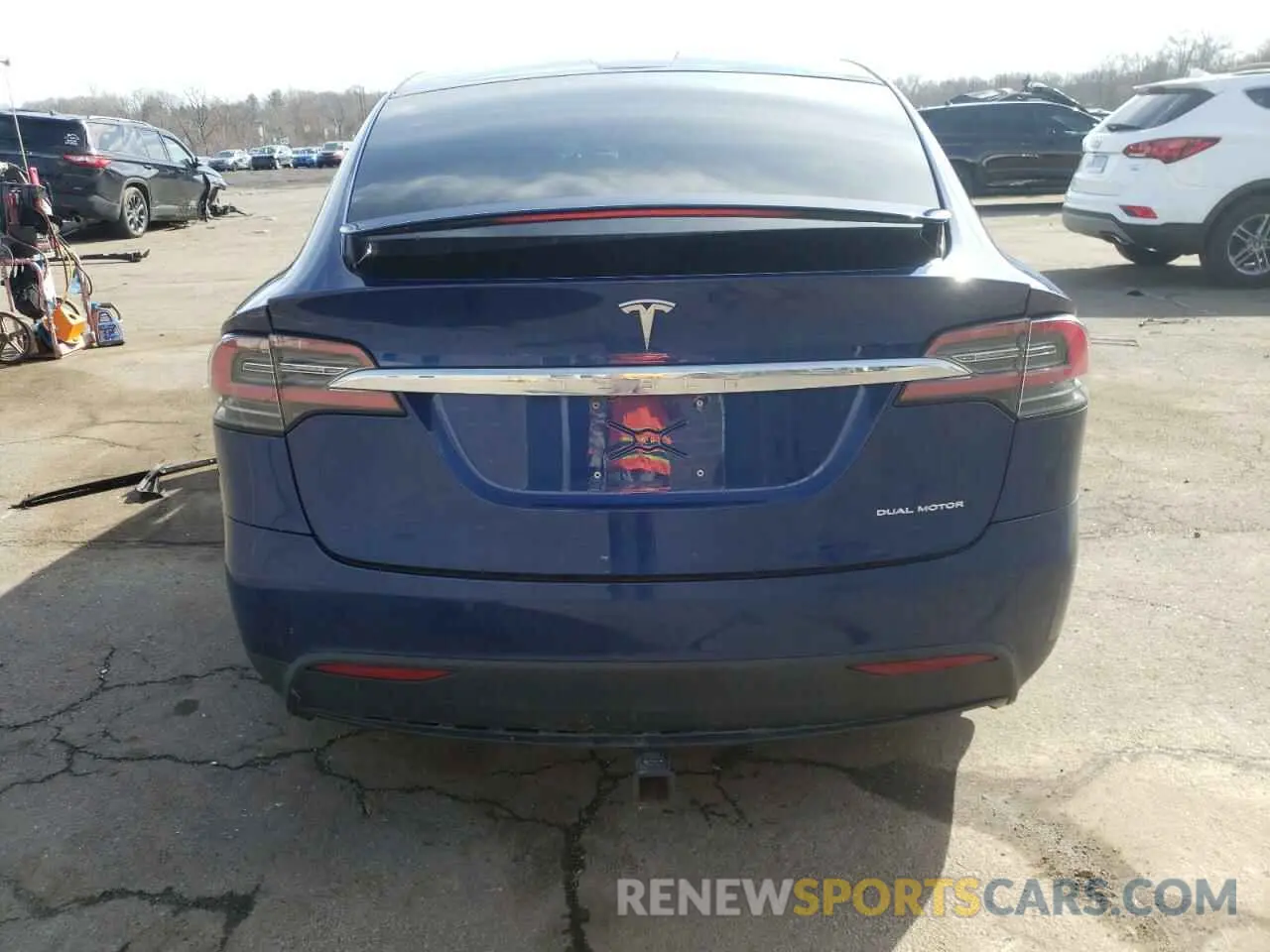 6 Photograph of a damaged car 5YJXCBE26LF234709 TESLA MODEL X 2020