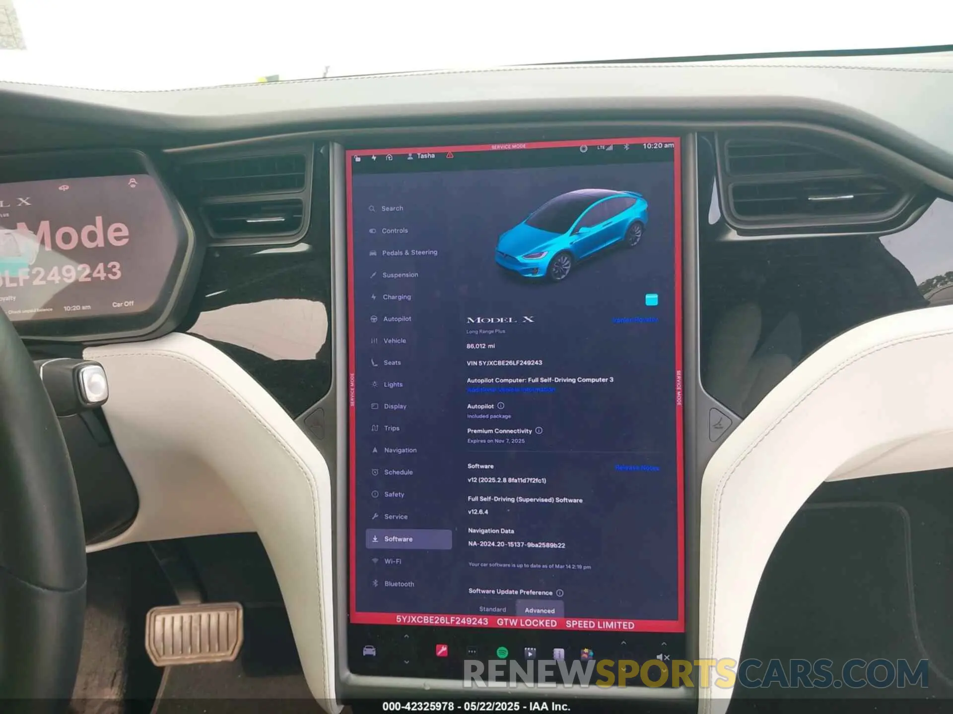 17 Photograph of a damaged car 5YJXCBE26LF249243 TESLA MODEL X 2020