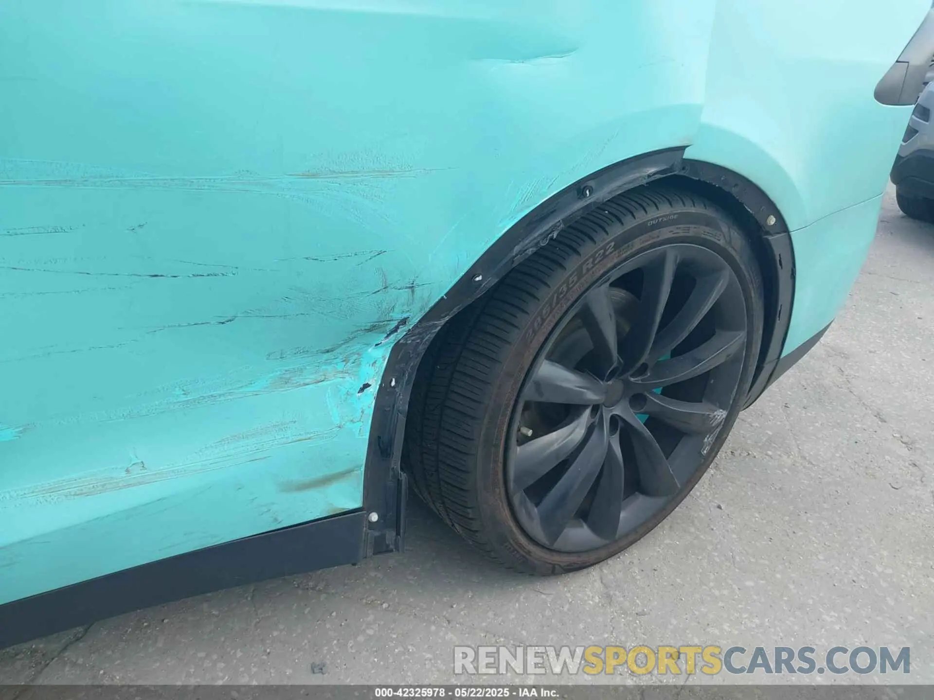 20 Photograph of a damaged car 5YJXCBE26LF249243 TESLA MODEL X 2020