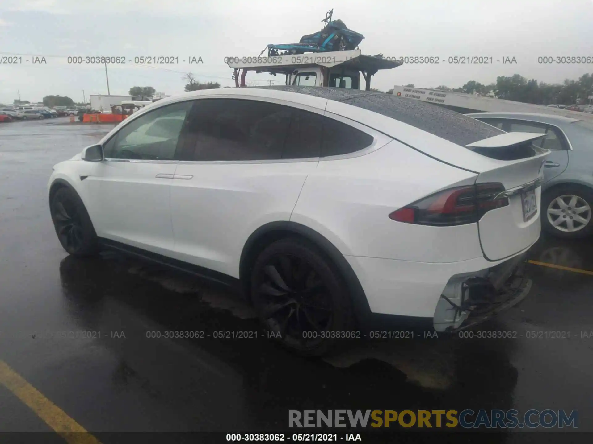 3 Photograph of a damaged car 5YJXCBE26LF284767 TESLA MODEL X 2020