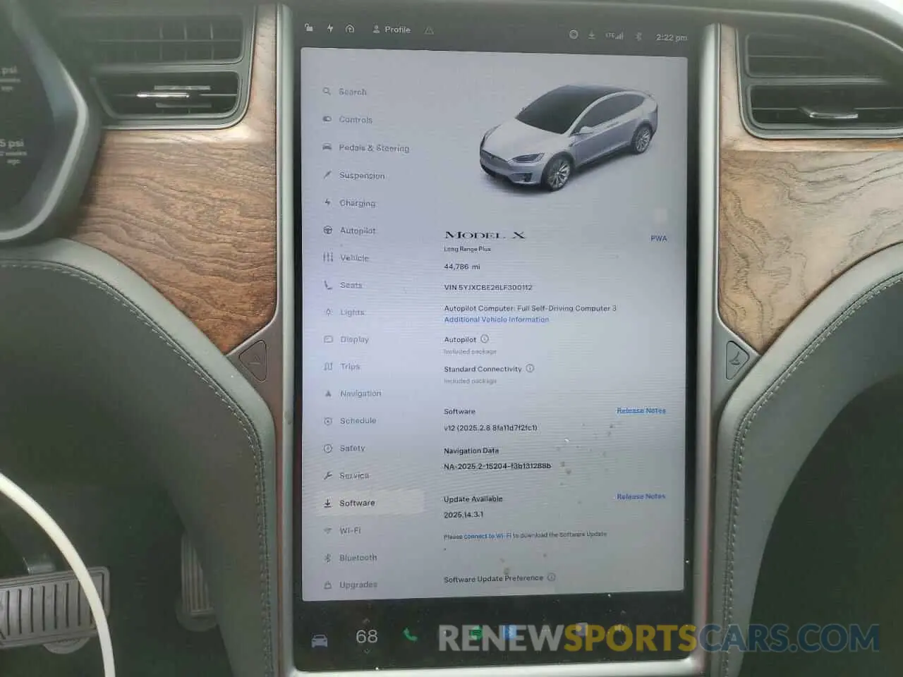 9 Photograph of a damaged car 5YJXCBE26LF300112 TESLA MODEL X 2020