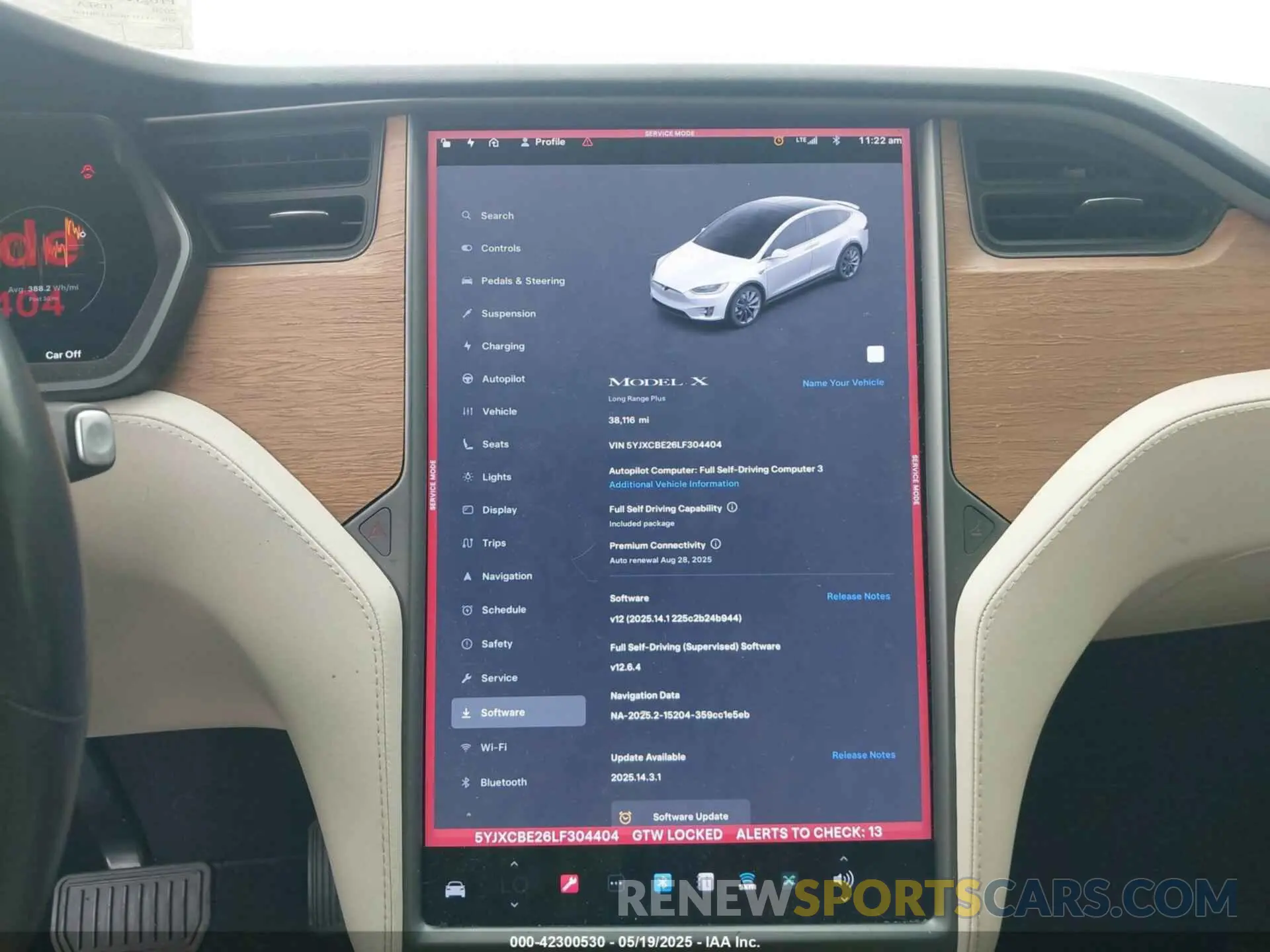 17 Photograph of a damaged car 5YJXCBE26LF304404 TESLA MODEL X 2020