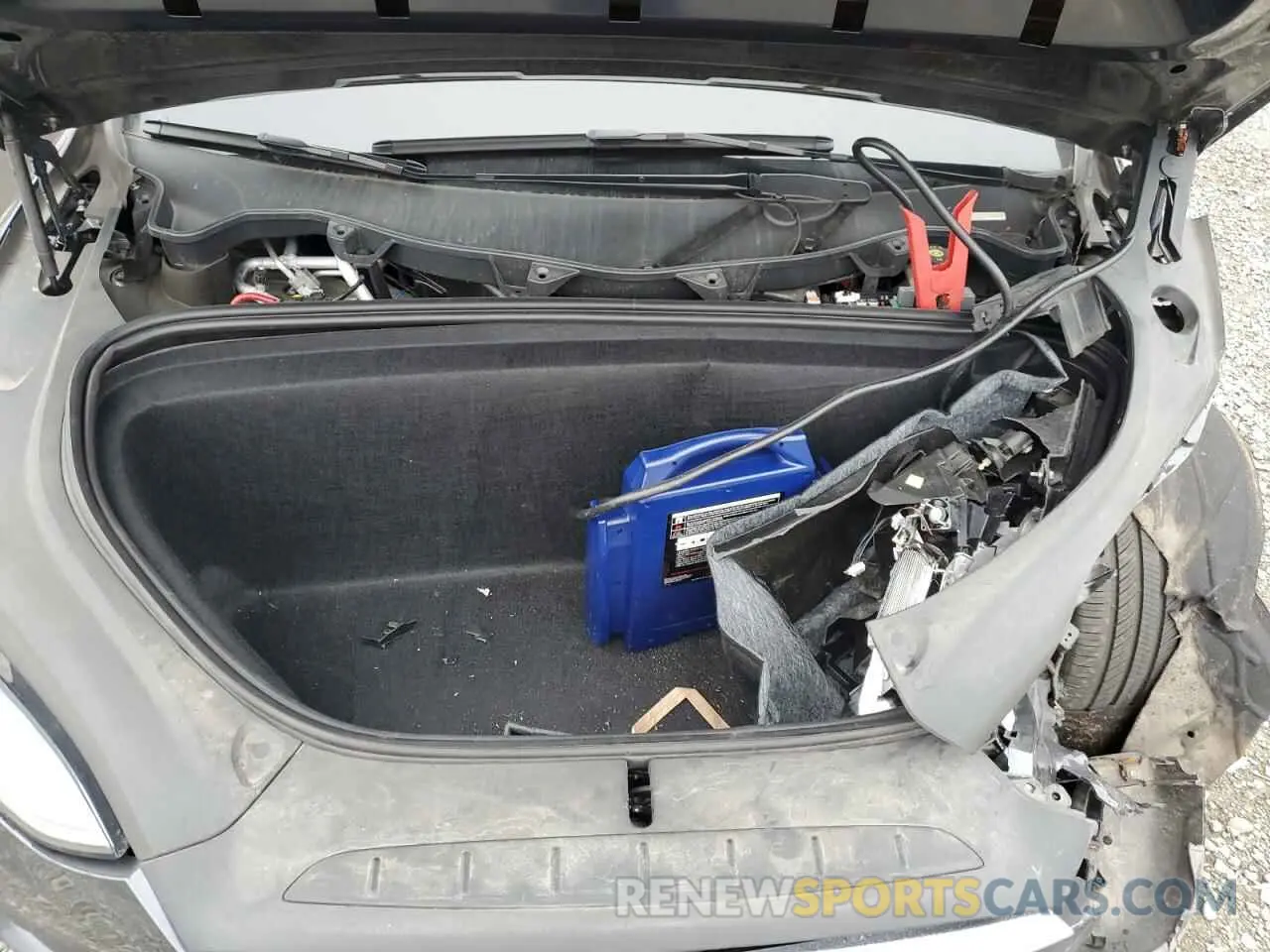 12 Photograph of a damaged car 5YJXCBE26LF304435 TESLA MODEL X 2020