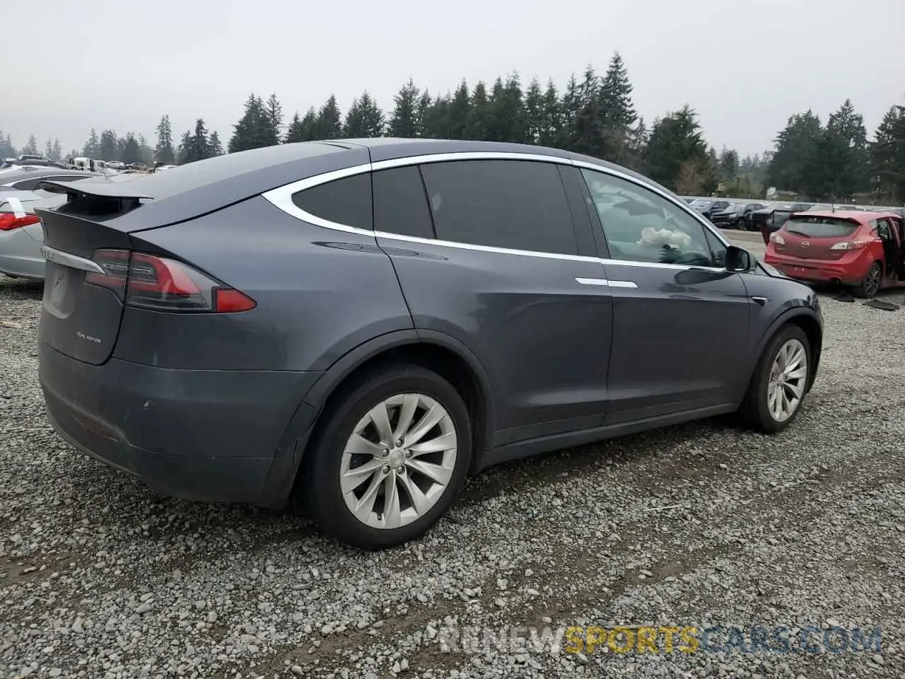 3 Photograph of a damaged car 5YJXCBE26LF304435 TESLA MODEL X 2020