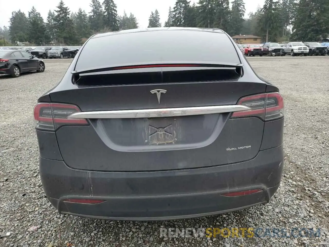6 Photograph of a damaged car 5YJXCBE26LF304435 TESLA MODEL X 2020