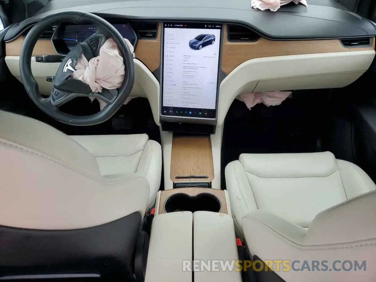 8 Photograph of a damaged car 5YJXCBE26LF304435 TESLA MODEL X 2020