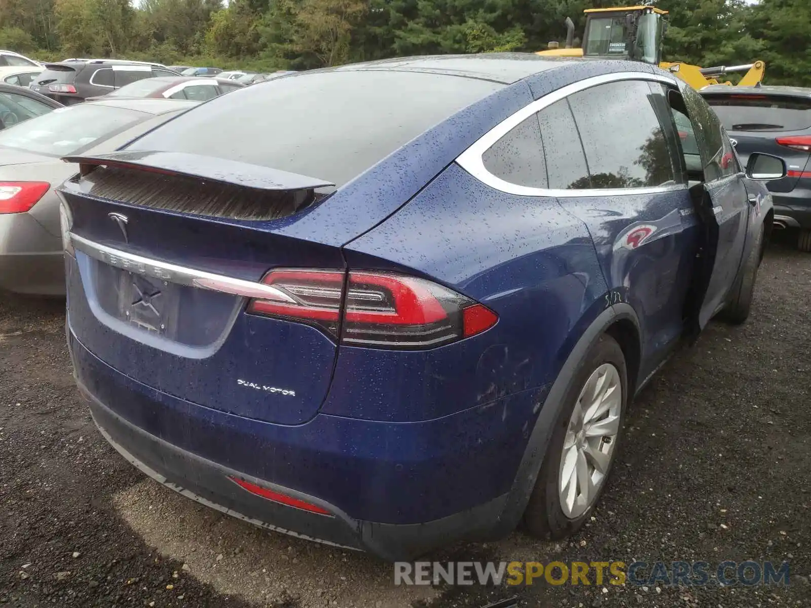 4 Photograph of a damaged car 5YJXCBE27LF296037 TESLA MODEL X 2020