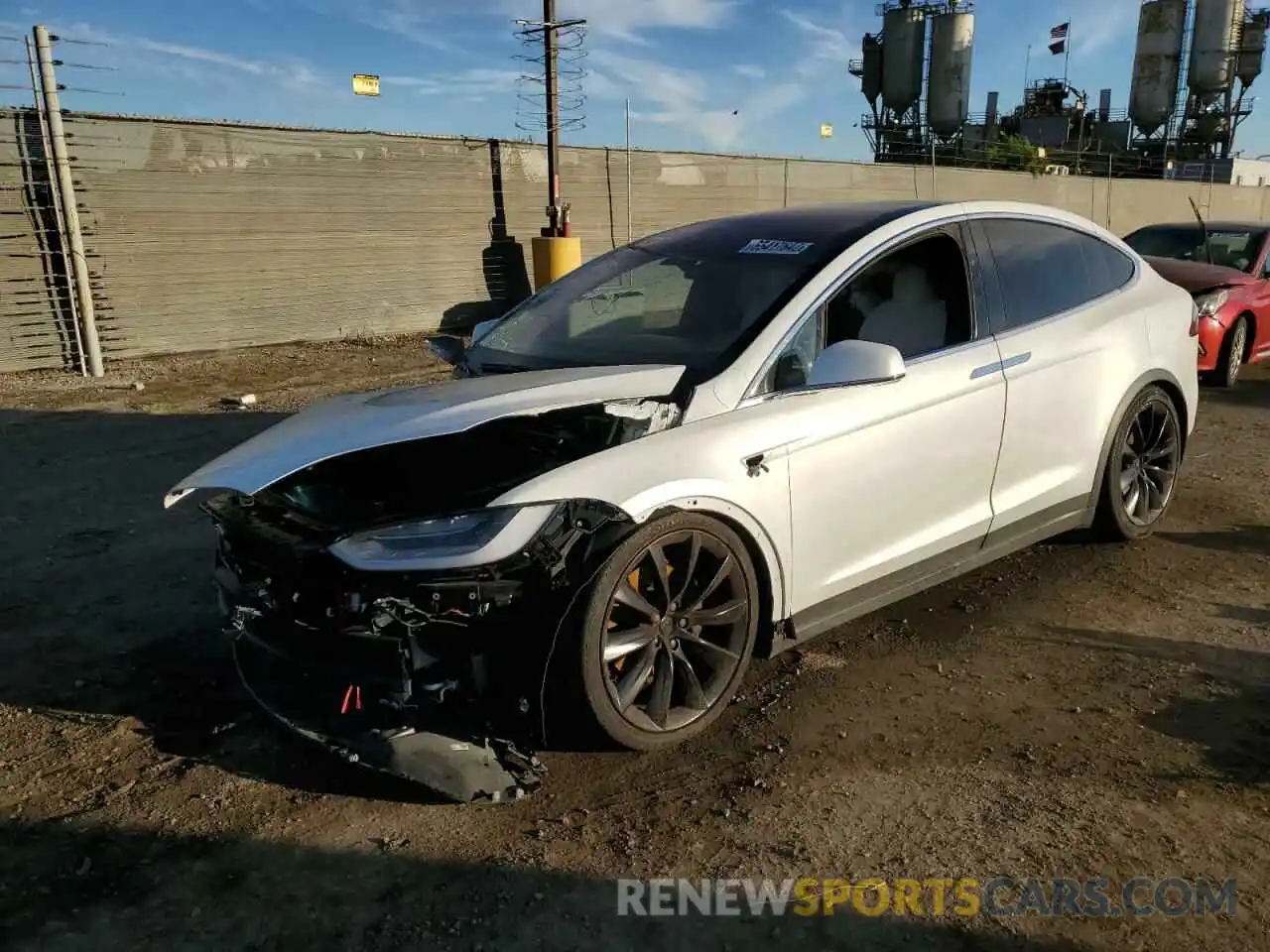 2 Photograph of a damaged car 5YJXCBE28LF235716 TESLA MODEL X 2020