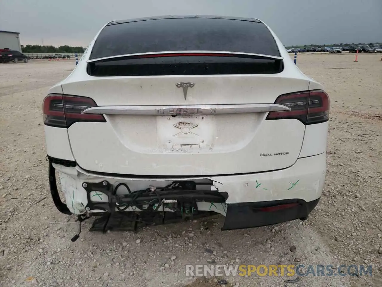 6 Photograph of a damaged car 5YJXCBE28LF297603 TESLA MODEL X 2020