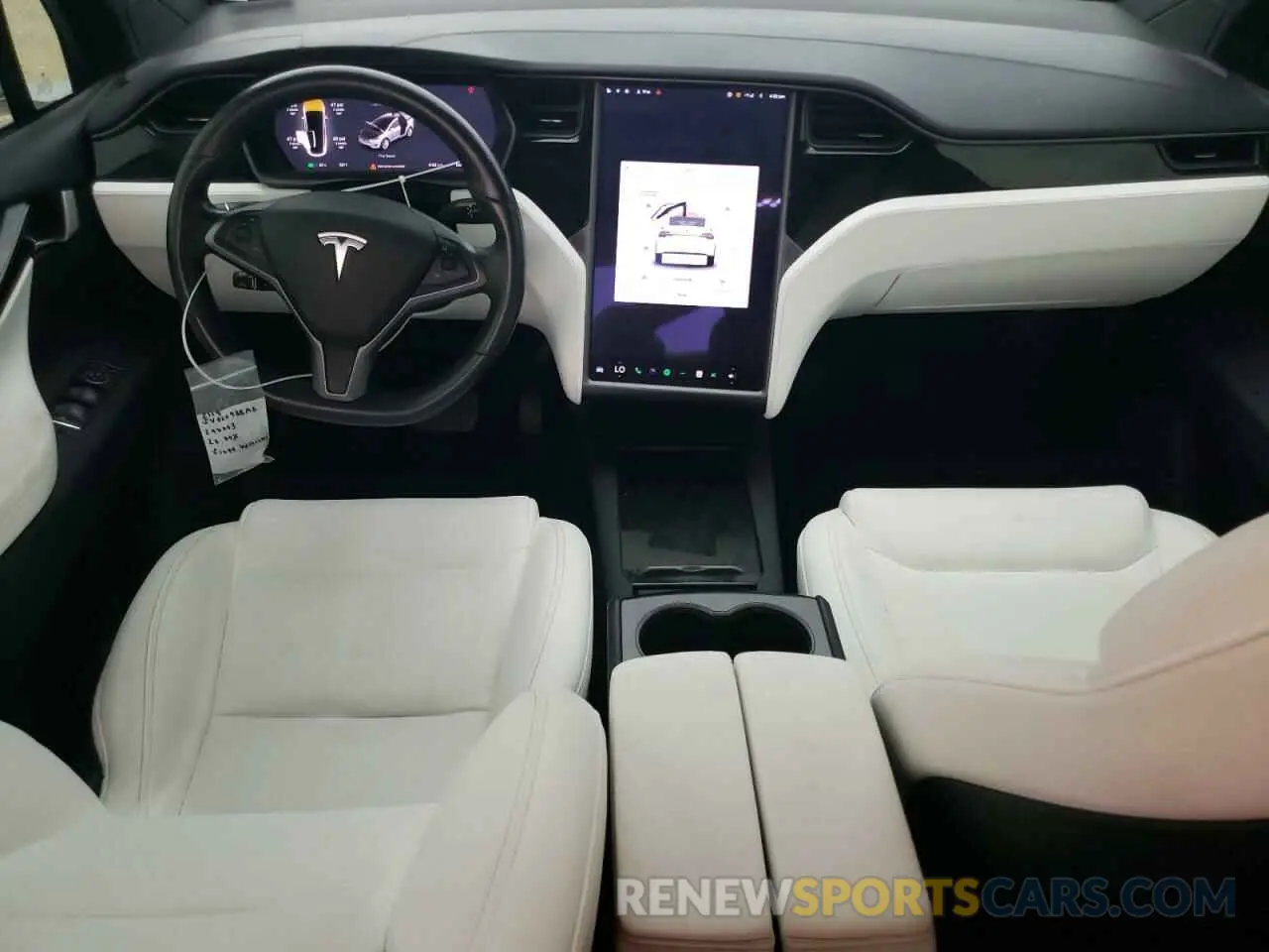 8 Photograph of a damaged car 5YJXCBE28LF297603 TESLA MODEL X 2020