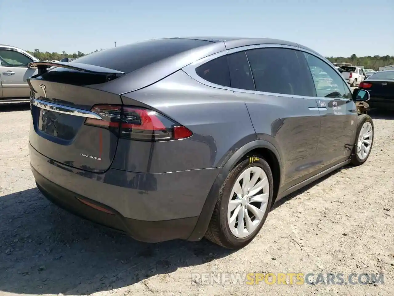 4 Photograph of a damaged car 5YJXCBE29LF231268 TESLA MODEL X 2020