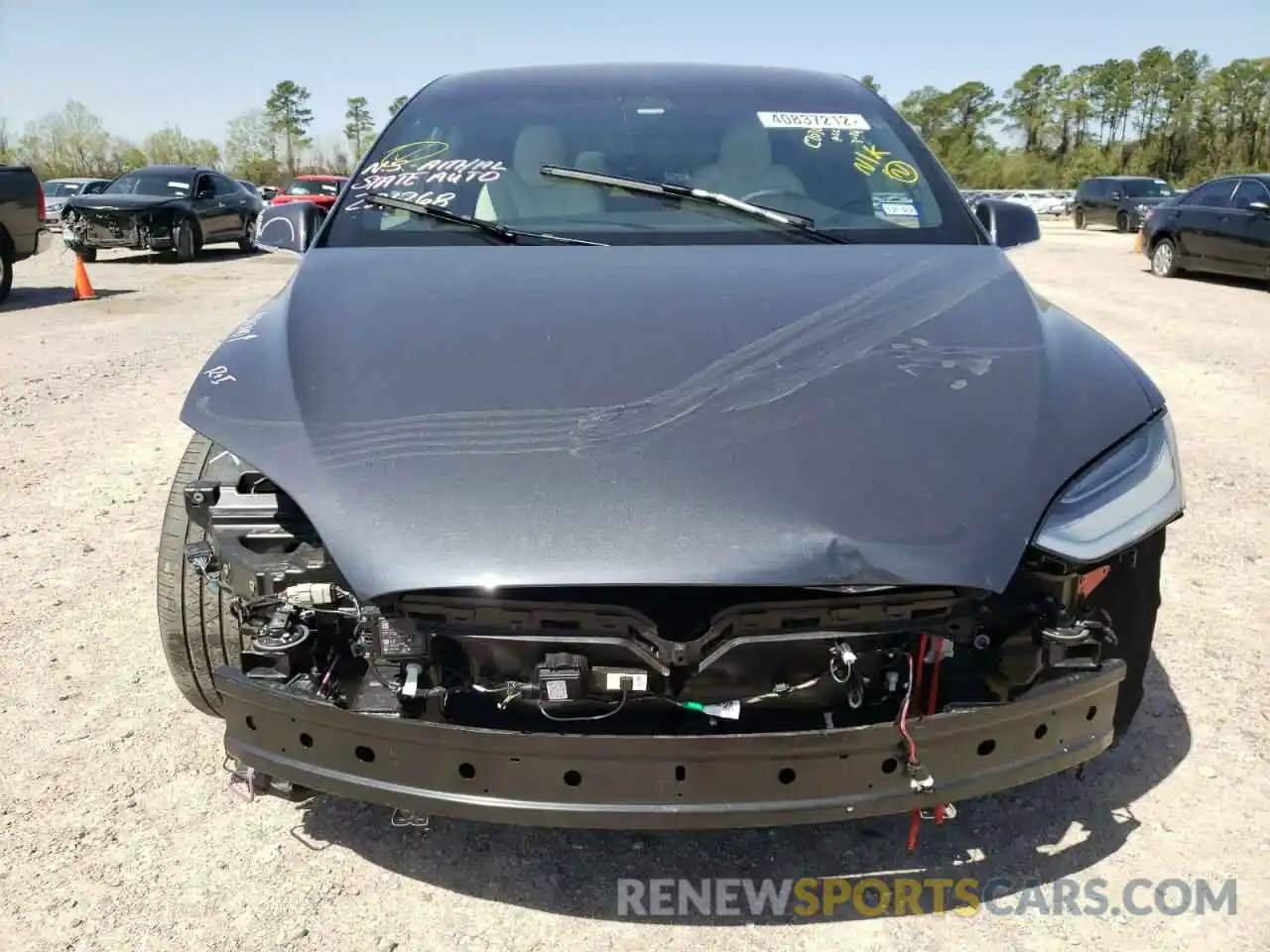 9 Photograph of a damaged car 5YJXCBE29LF231268 TESLA MODEL X 2020