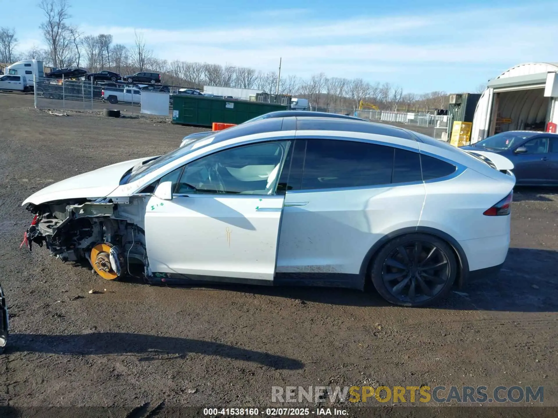 15 Photograph of a damaged car 5YJXCBE29LF231688 TESLA MODEL X 2020