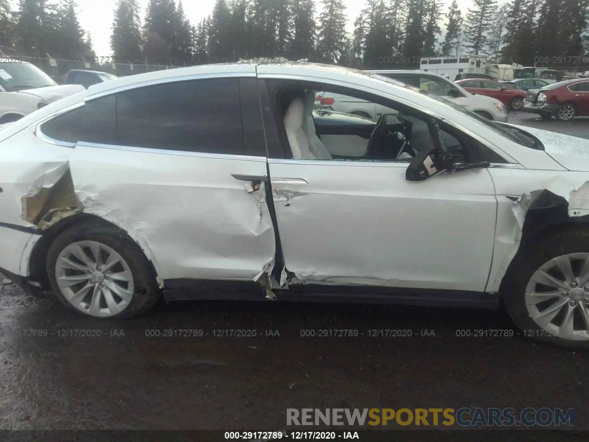 6 Photograph of a damaged car 5YJXCBE29LF235532 TESLA MODEL X 2020