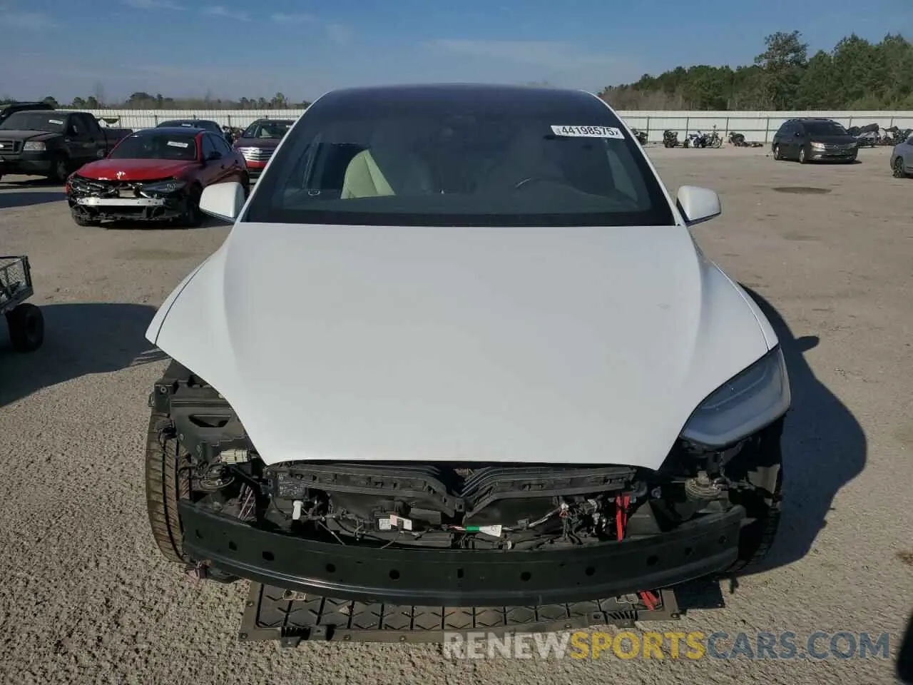 11 Photograph of a damaged car 5YJXCBE29LF297724 TESLA MODEL X 2020