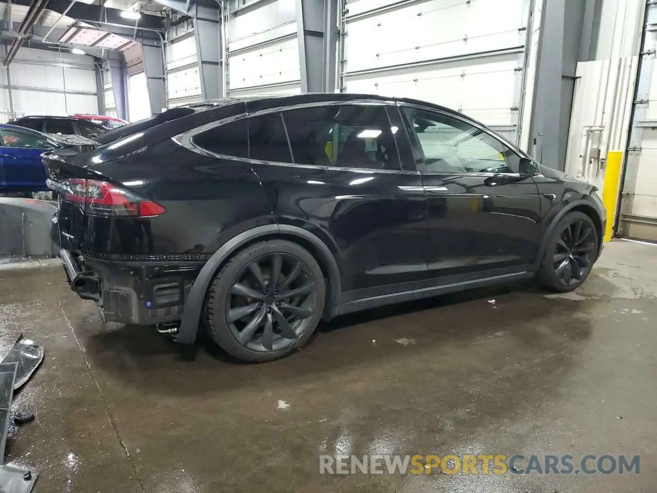 3 Photograph of a damaged car 5YJXCBE29LF303246 TESLA MODEL X 2020