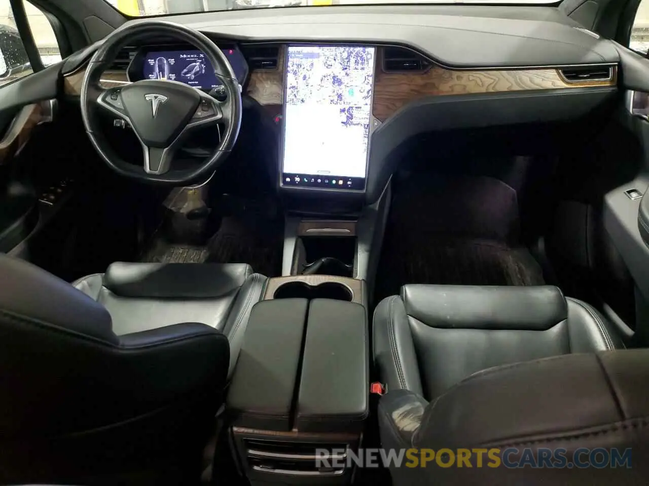 8 Photograph of a damaged car 5YJXCBE29LF303246 TESLA MODEL X 2020