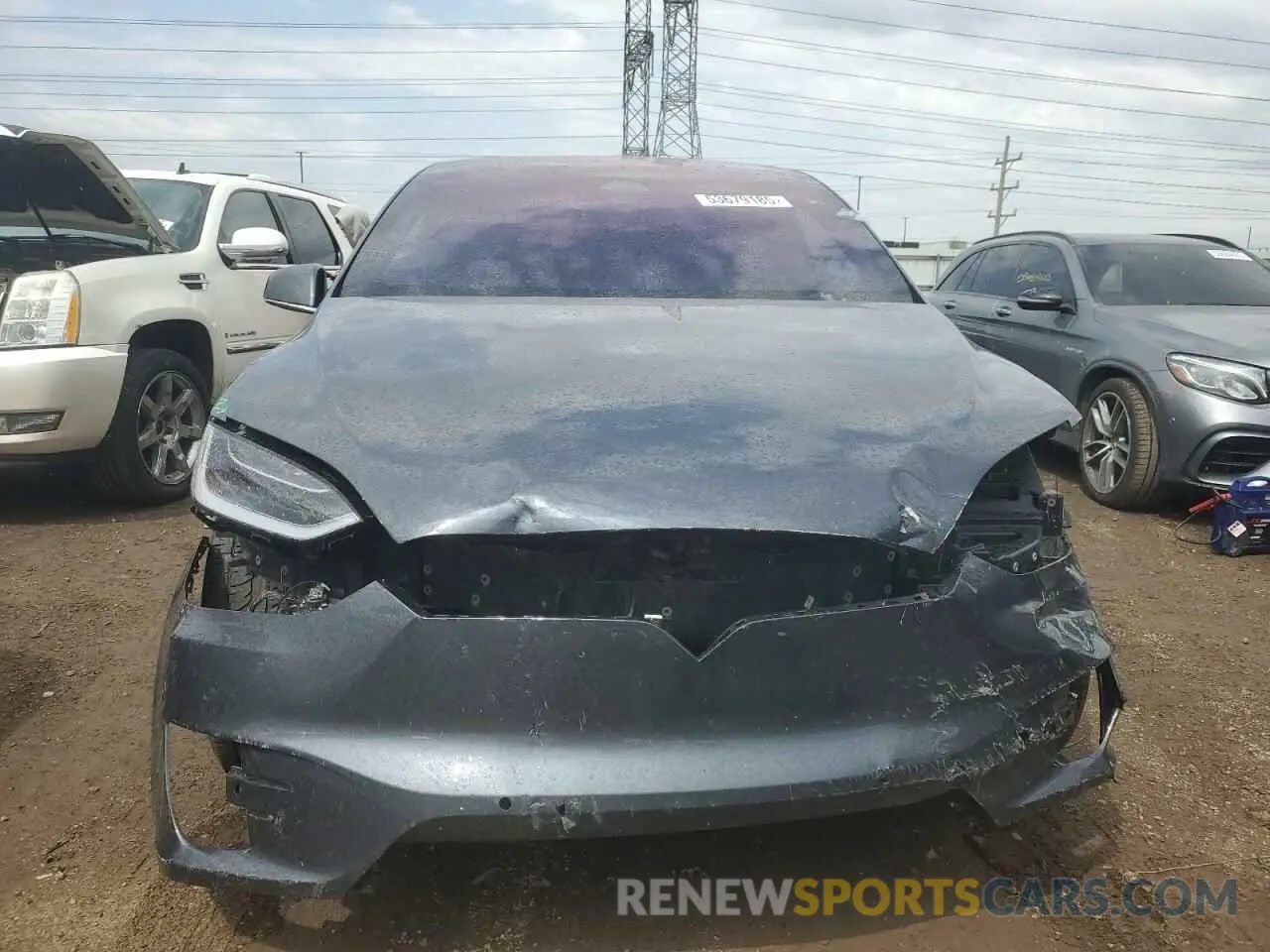 5 Photograph of a damaged car 5YJXCBE2XLF231649 TESLA MODEL X 2020