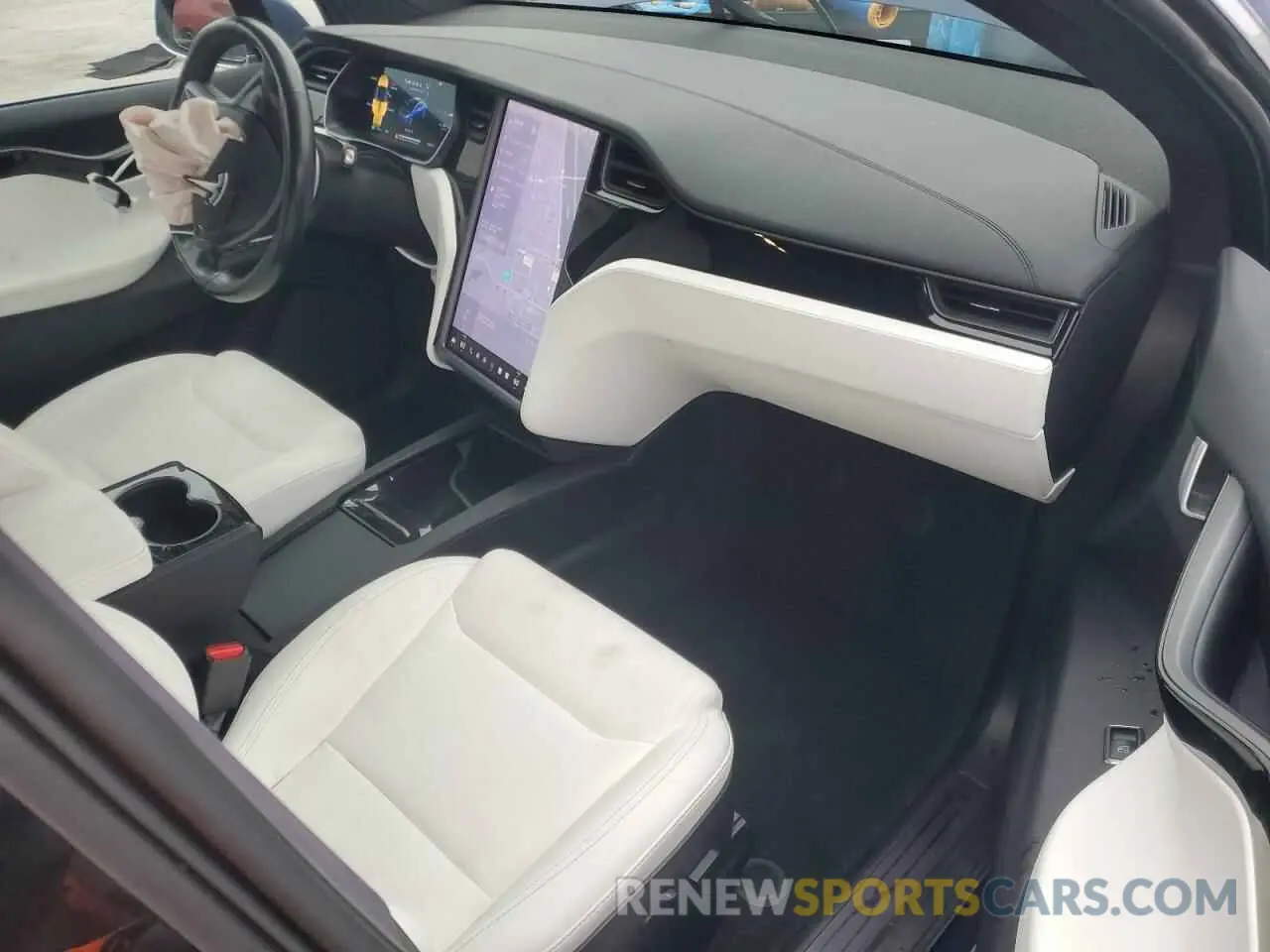 8 Photograph of a damaged car 5YJXCBE2XLF250234 TESLA MODEL X 2020