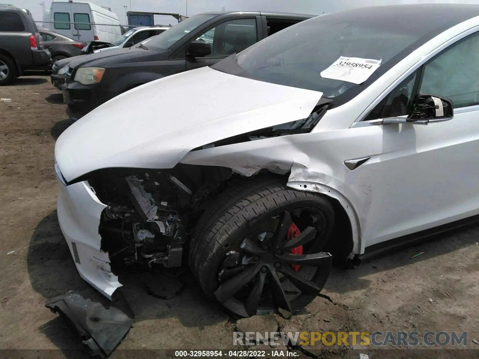 6 Photograph of a damaged car 5YJXCBE41LF234277 TESLA MODEL X 2020