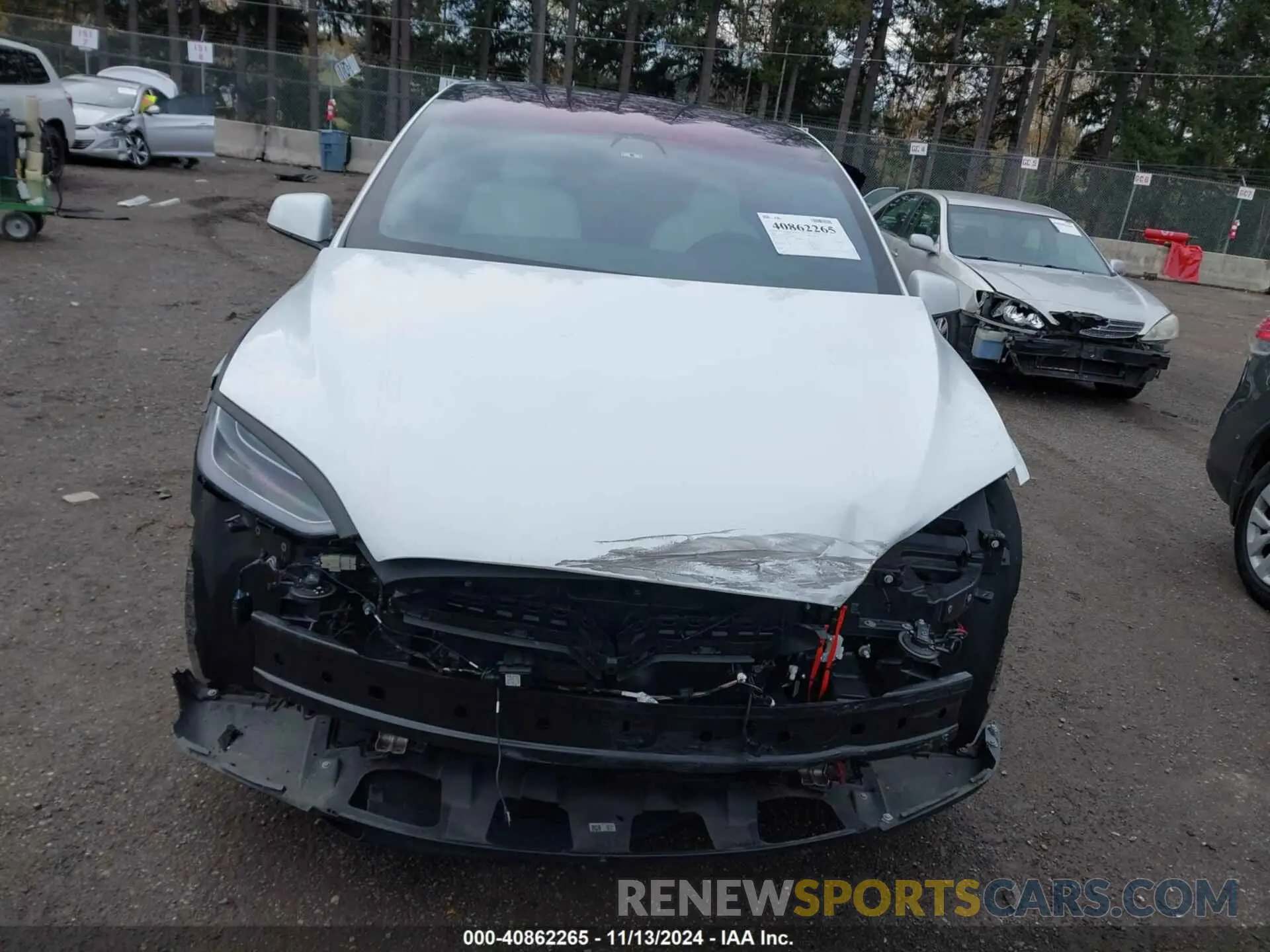 13 Photograph of a damaged car 5YJXCBE43LF216850 TESLA MODEL X 2020