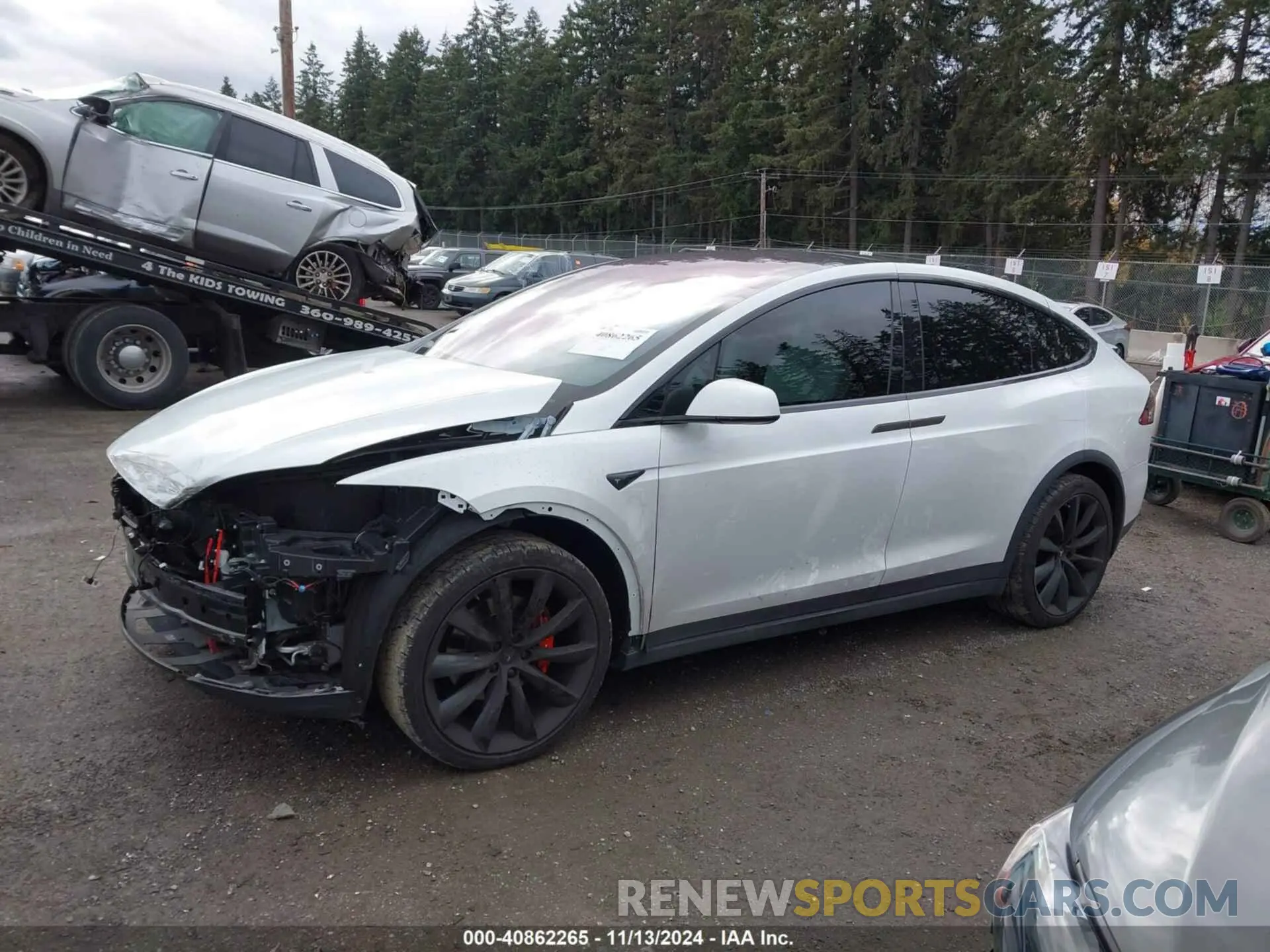 15 Photograph of a damaged car 5YJXCBE43LF216850 TESLA MODEL X 2020