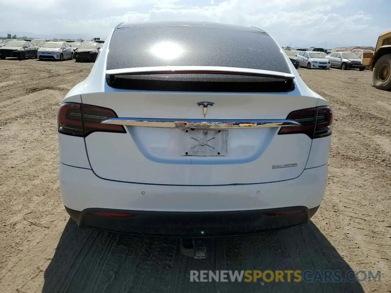 6 Photograph of a damaged car 5YJXCBE43LF279401 TESLA MODEL X 2020