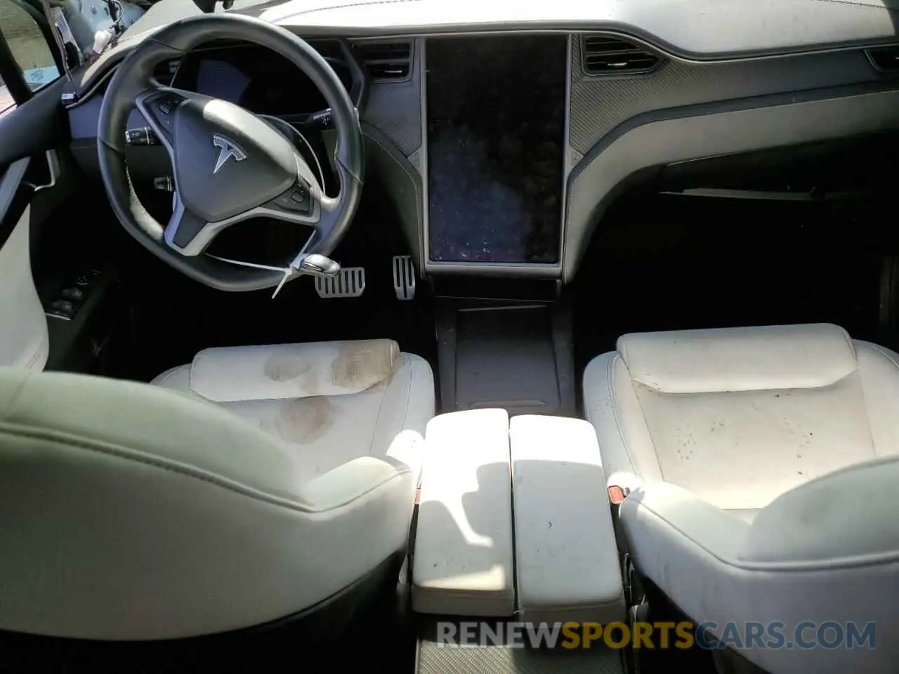8 Photograph of a damaged car 5YJXCBE43LF279401 TESLA MODEL X 2020