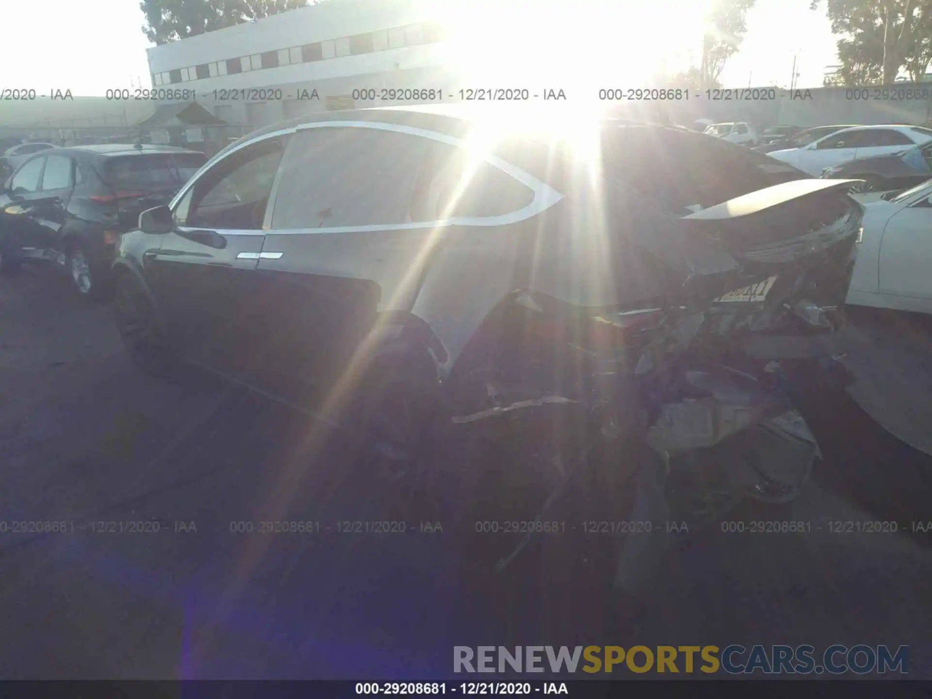 3 Photograph of a damaged car 5YJXCBE45LF243922 TESLA MODEL X 2020