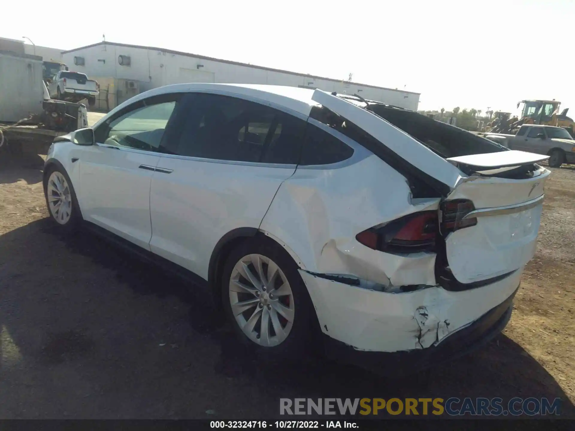 3 Photograph of a damaged car 5YJXCBE47LF303960 TESLA MODEL X 2020