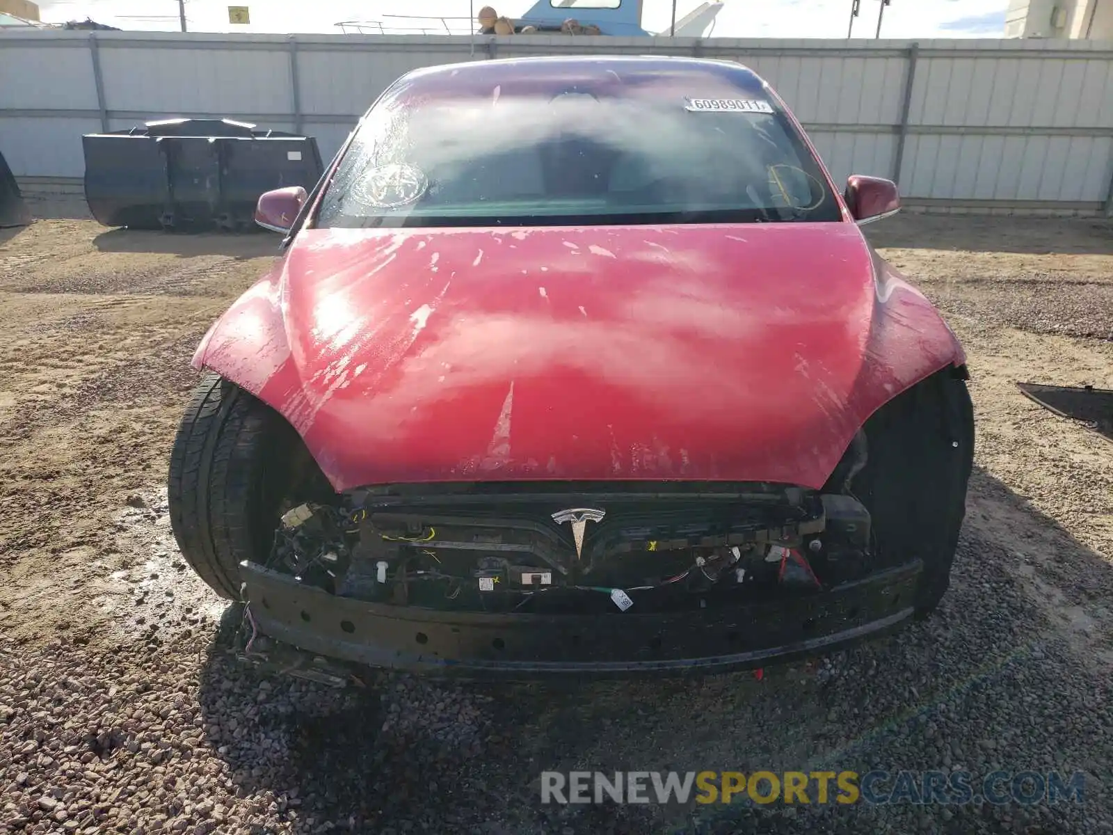 9 Photograph of a damaged car 5YJXCBE48LF298445 TESLA MODEL X 2020