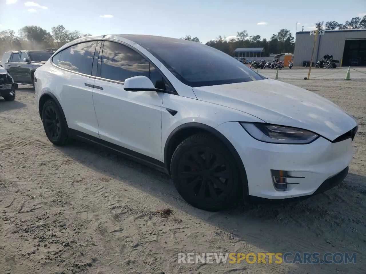 4 Photograph of a damaged car 5YJXCBE49LF243616 TESLA MODEL X 2020
