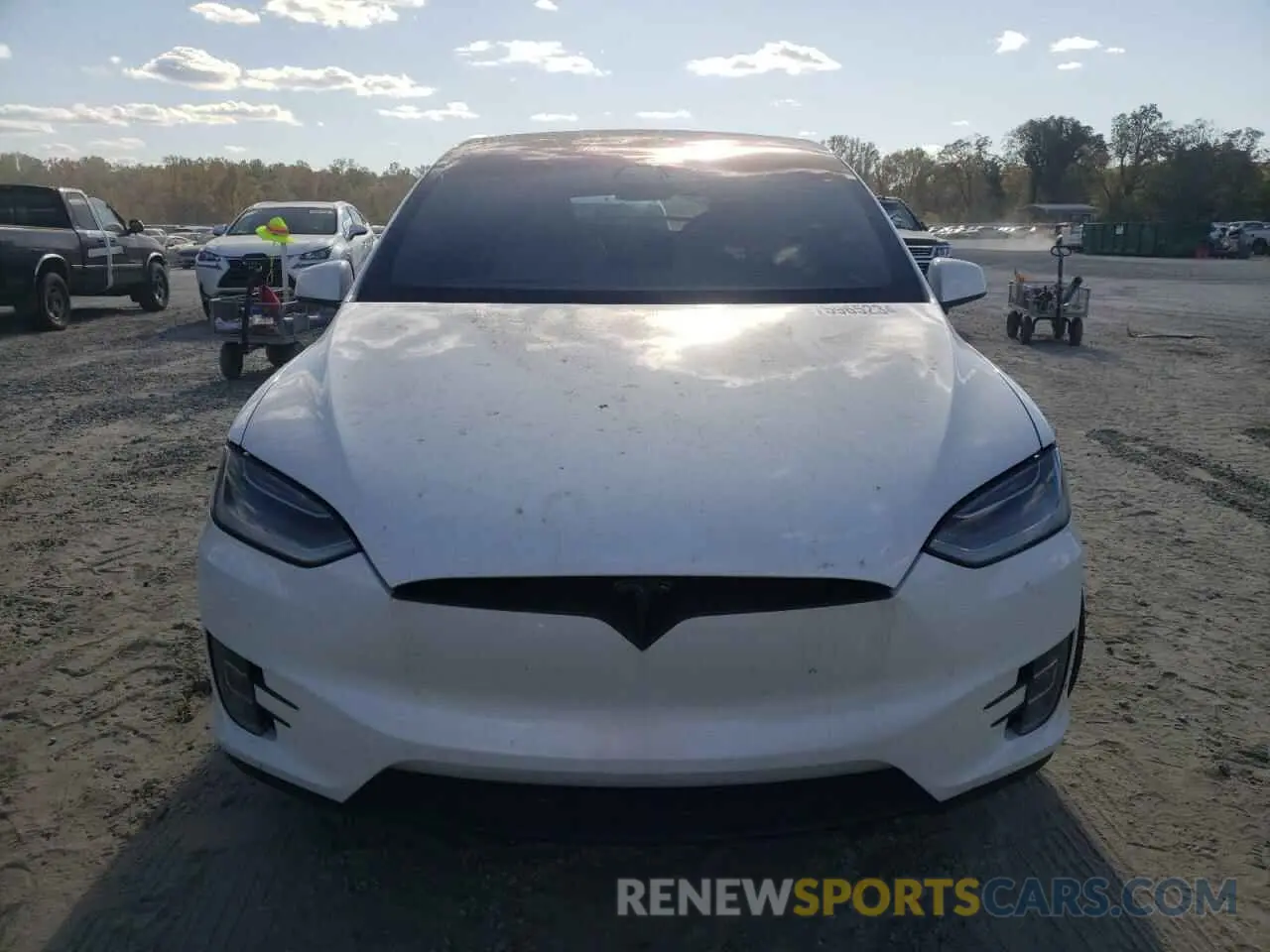 5 Photograph of a damaged car 5YJXCBE49LF243616 TESLA MODEL X 2020