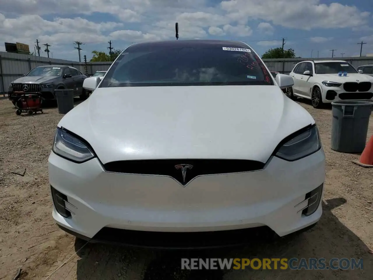 5 Photograph of a damaged car 5YJXCDE20LF303678 TESLA MODEL X 2020