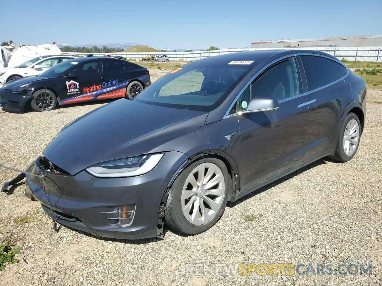 1 Photograph of a damaged car 5YJXCDE22LF250062 TESLA MODEL X 2020