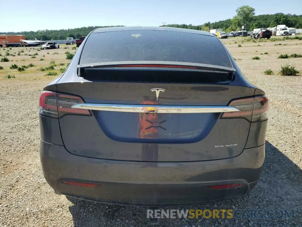 6 Photograph of a damaged car 5YJXCDE22LF250062 TESLA MODEL X 2020