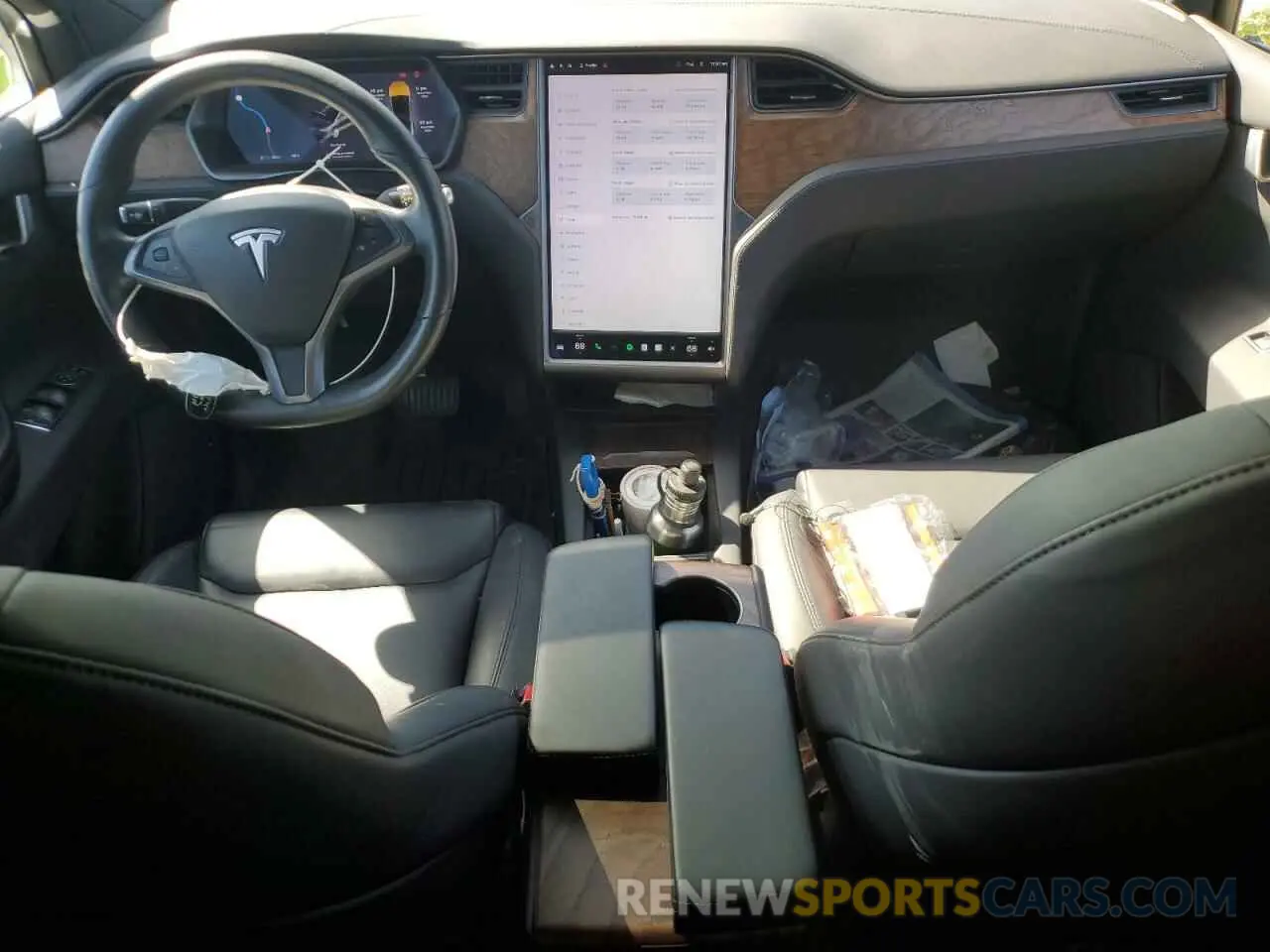 8 Photograph of a damaged car 5YJXCDE22LF250062 TESLA MODEL X 2020