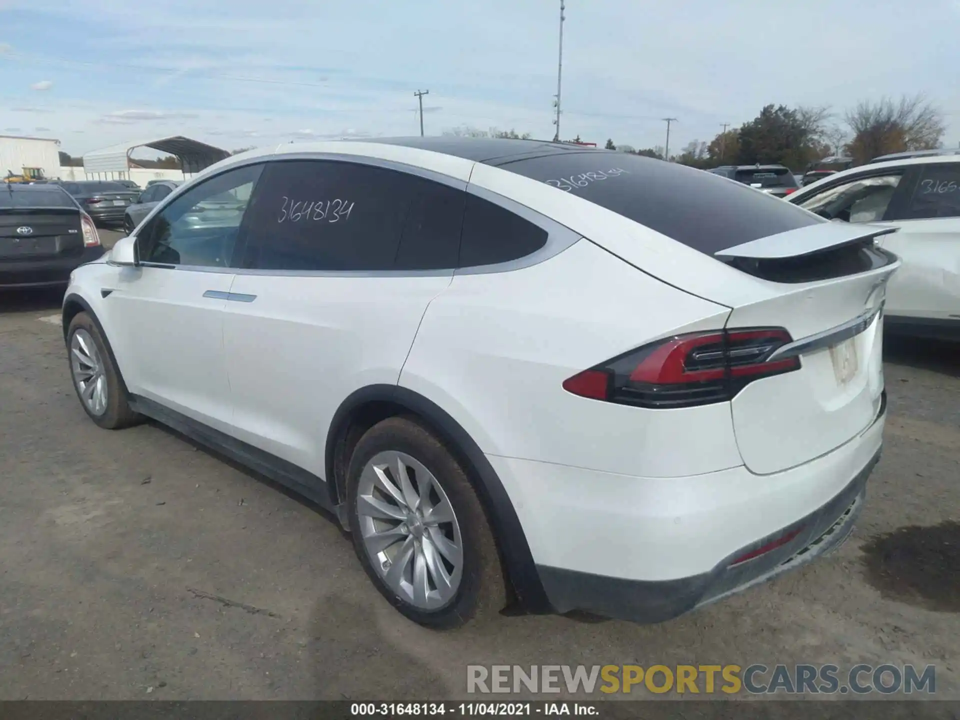 3 Photograph of a damaged car 5YJXCDE22LF250806 TESLA MODEL X 2020